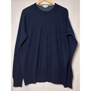 Peter Millar Cashmere Blend Pullover Crewneck Sweater Men's XL Lightweight